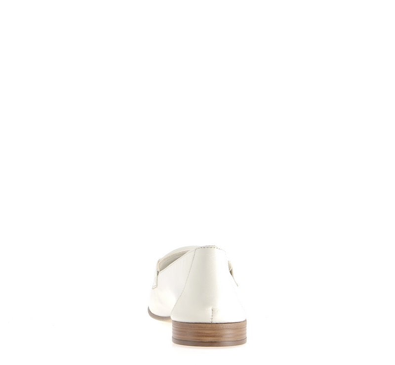 Mocassins blancs Esparros Coco&abricot
