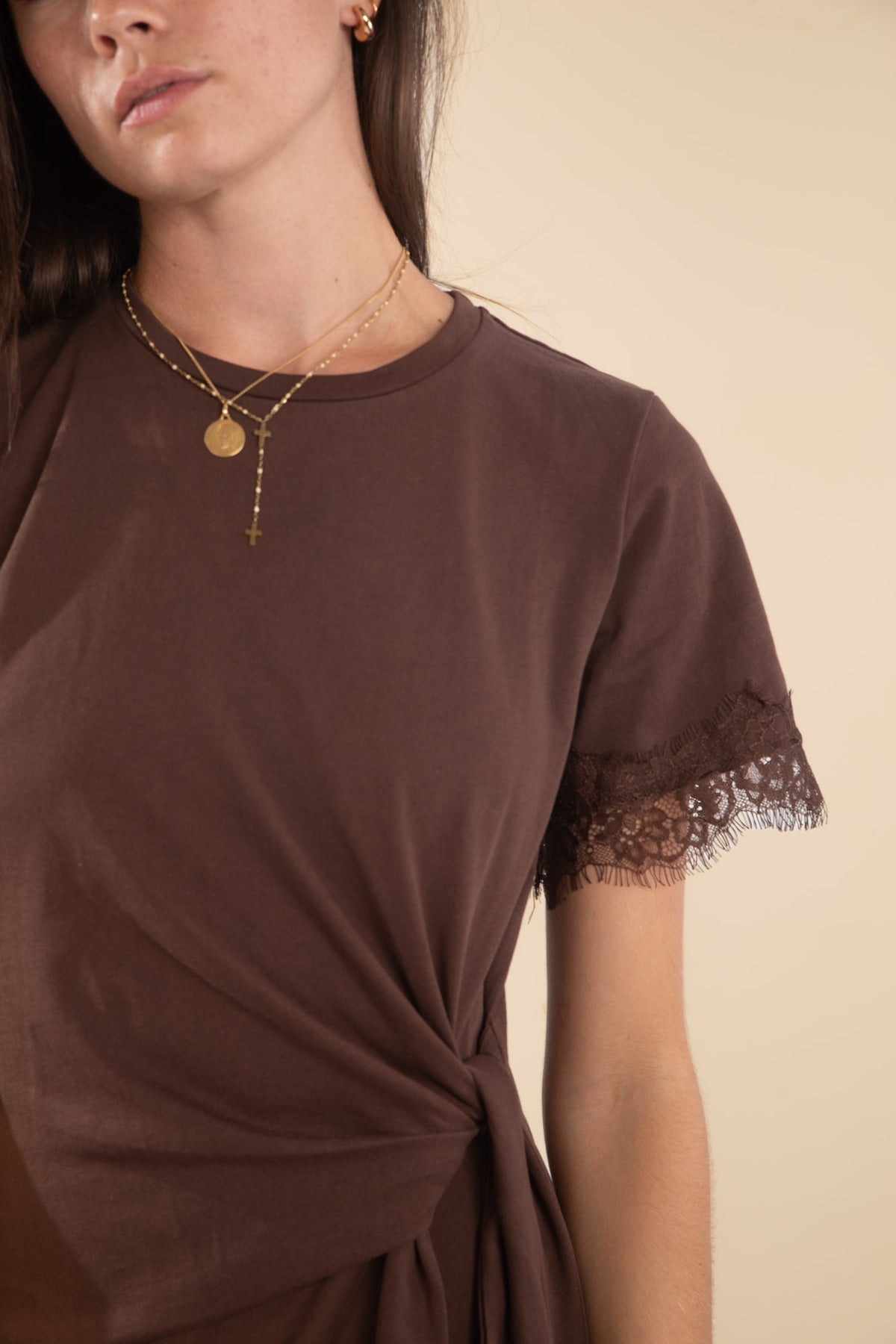 Robe chocolat Giulia