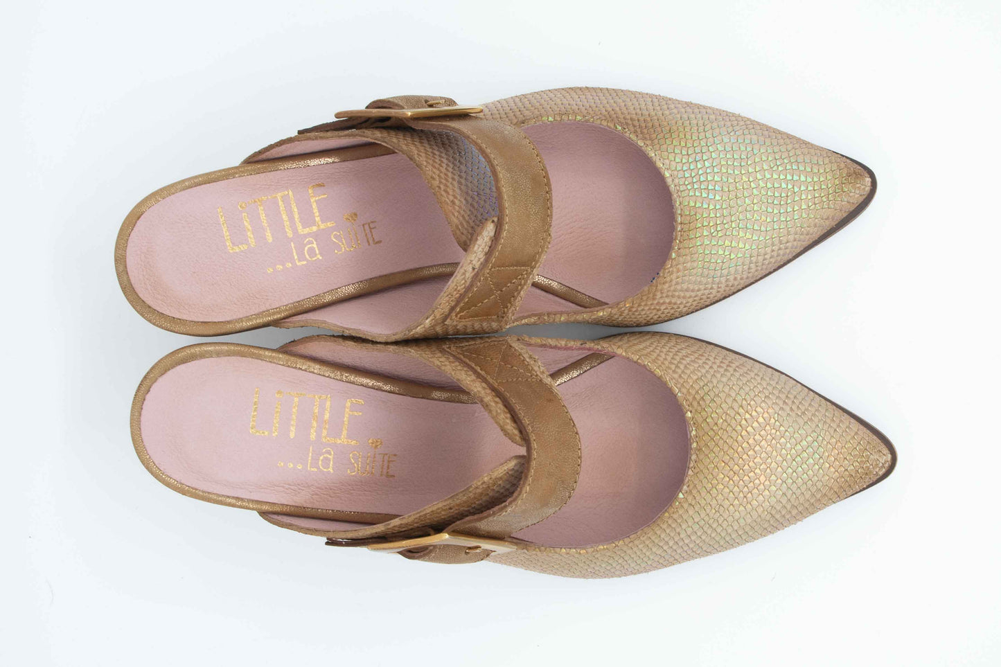 Mules Little La Suite 26012 Buran/metal antilope