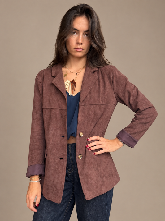 Veste Sacha marron