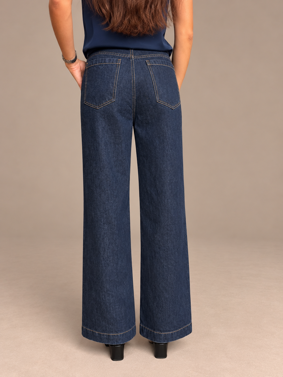 Jean wide leg brut Jane