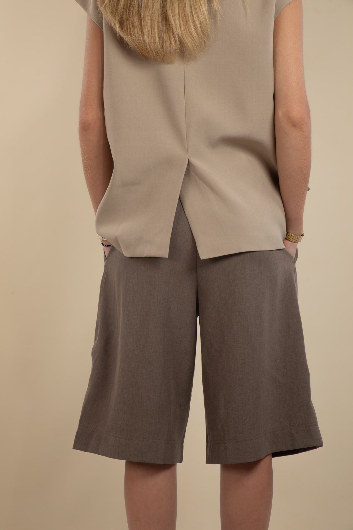 Bermuda Pozita taupe
