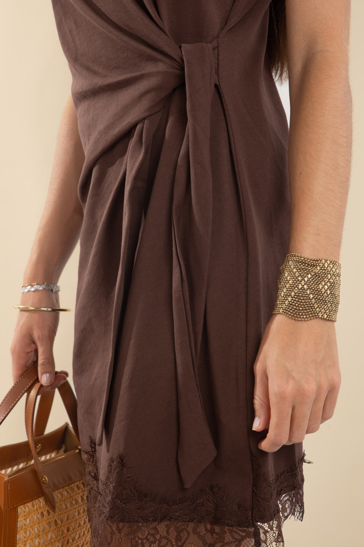 Robe chocolat Giulia