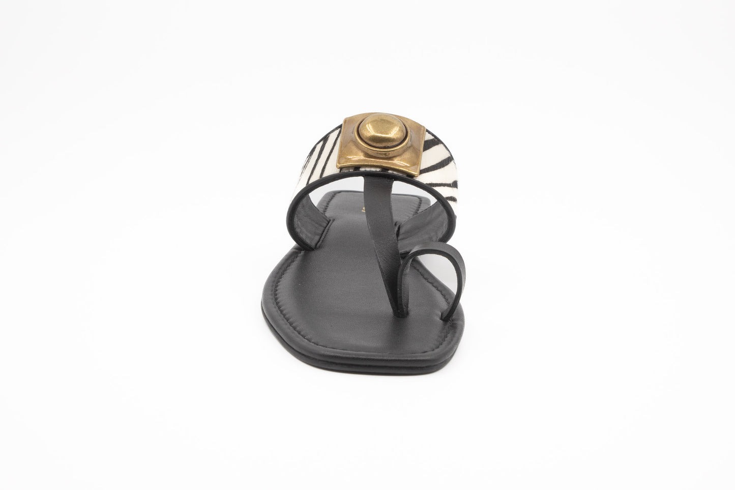 SANDALES ABF-97 KS.26.27 NOIR/BLANC