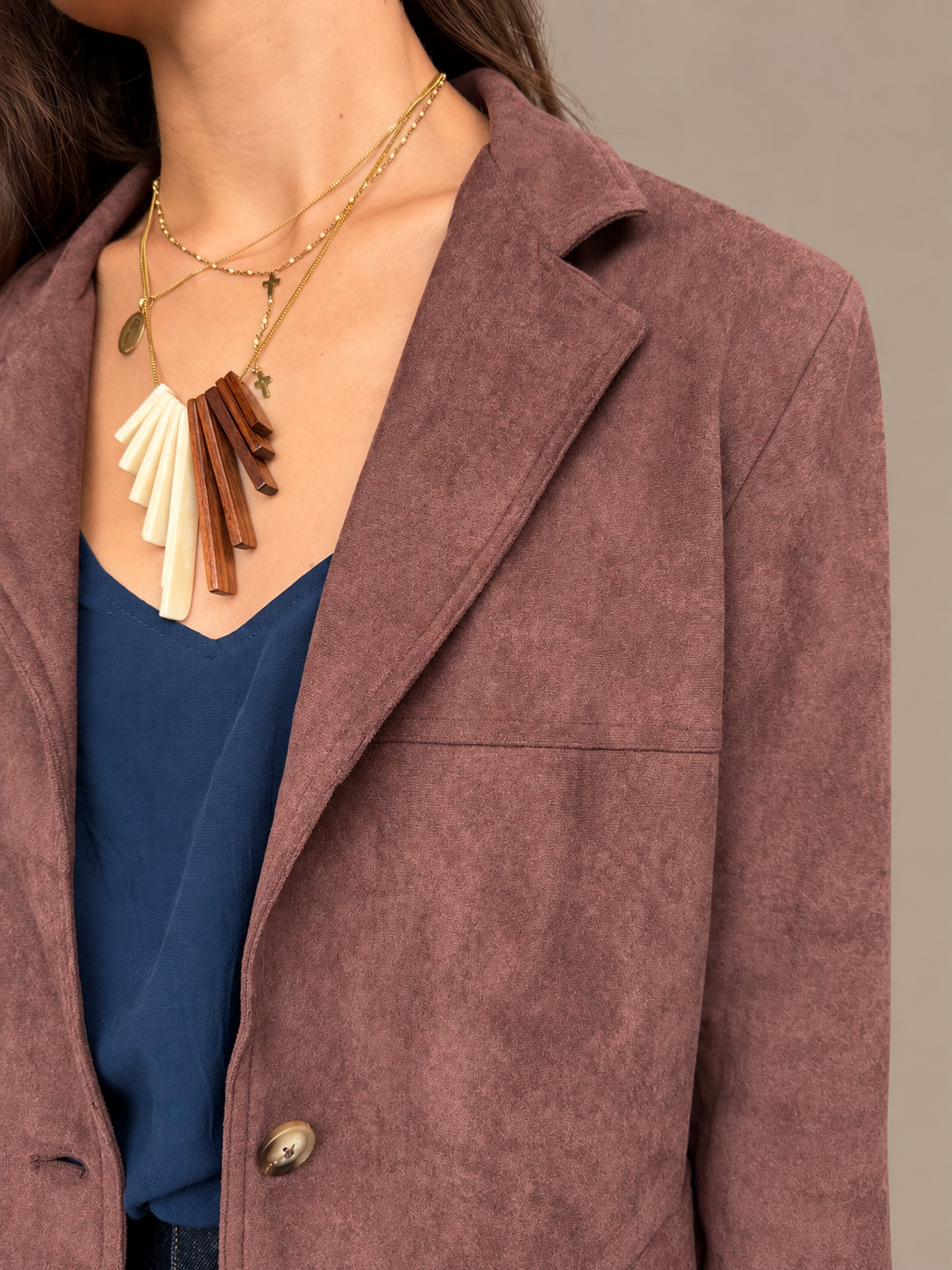 Veste Sacha marron