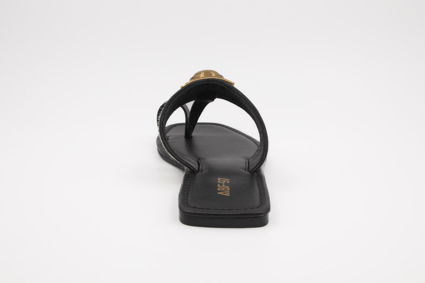 SANDALES ABF-97 KS.26.27 NOIR/BLANC