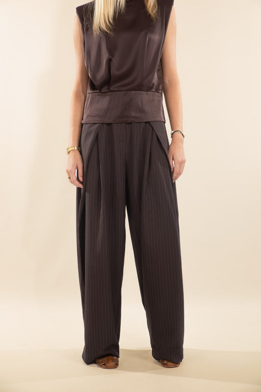 Pantalon chocolat Golden