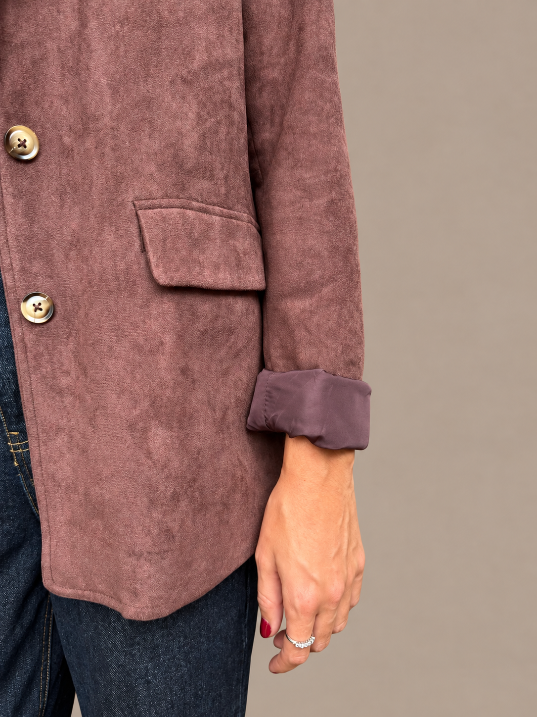 Veste Sacha marron