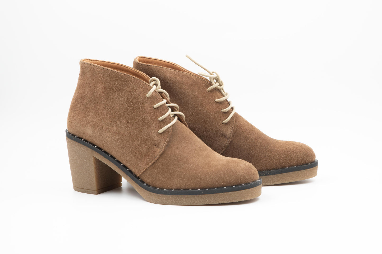 Chaussures Côme nubuck taupe