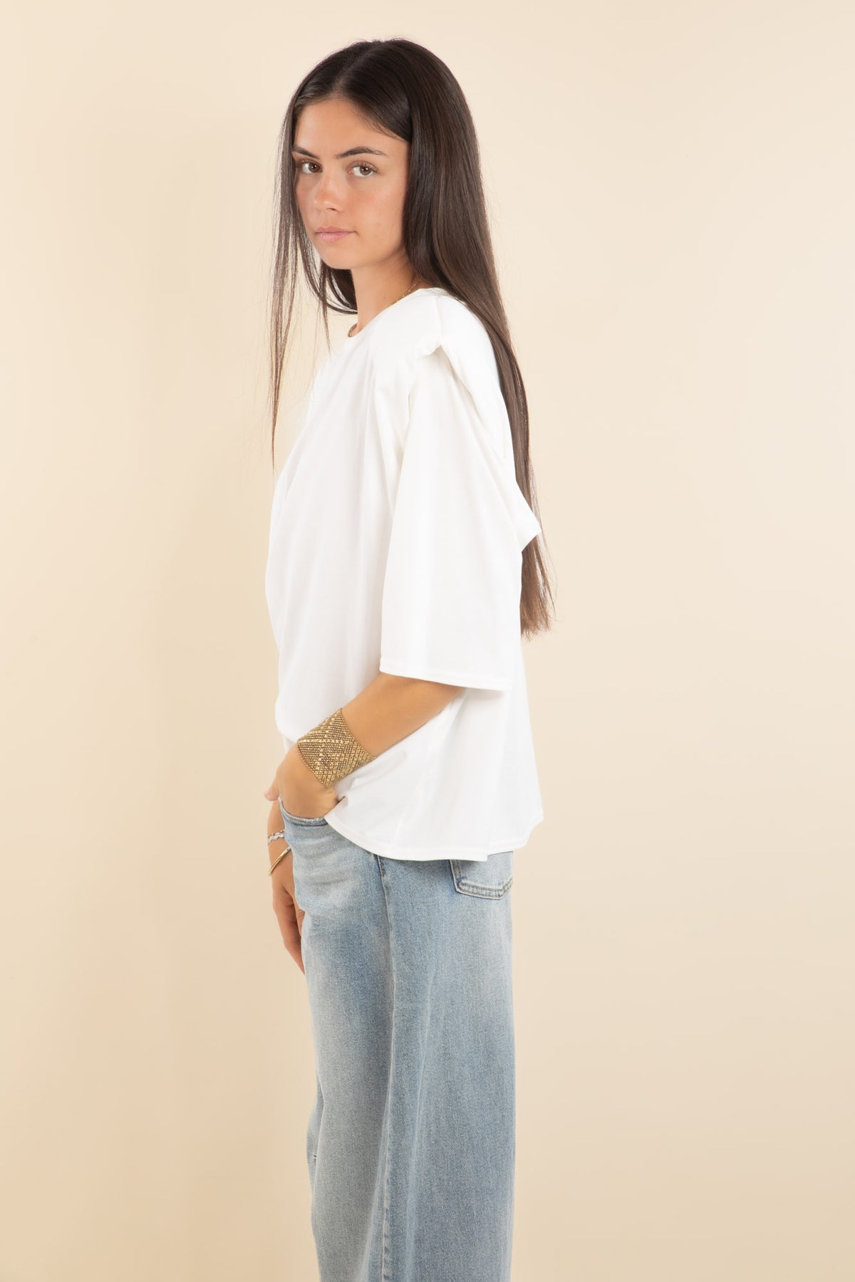 Top blanc Alba