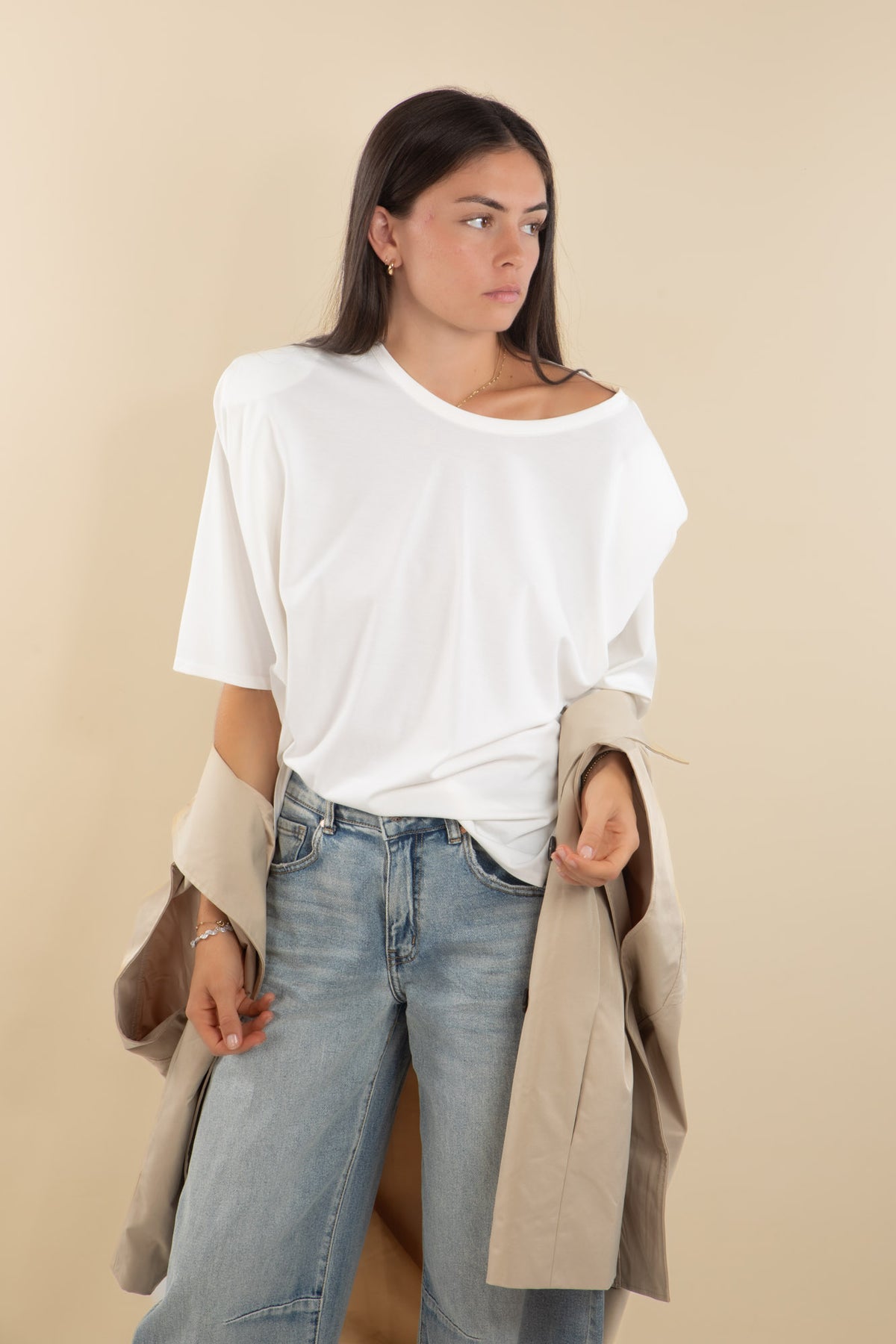 Top blanc Alba
