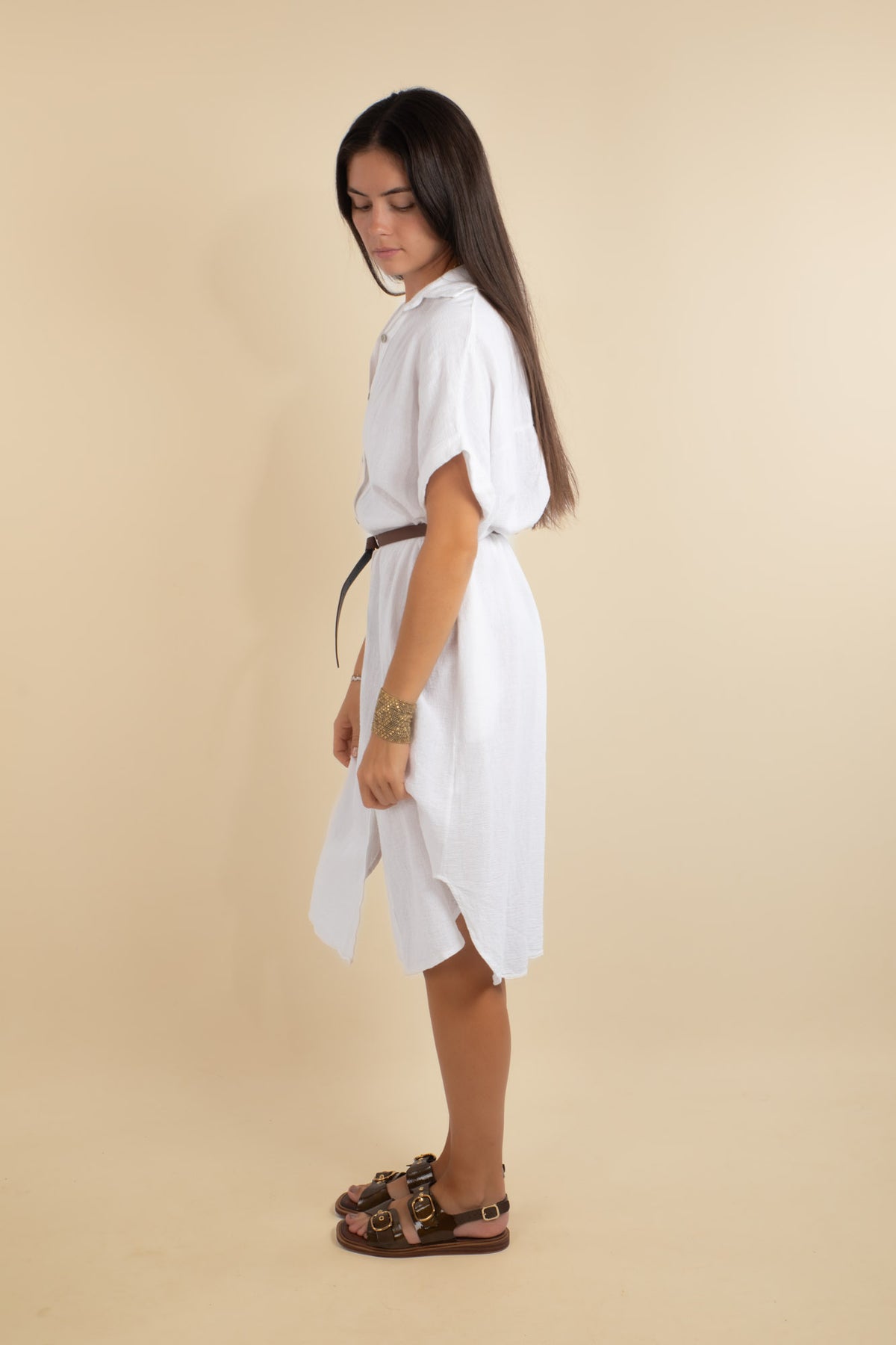 Robe blanche Capri