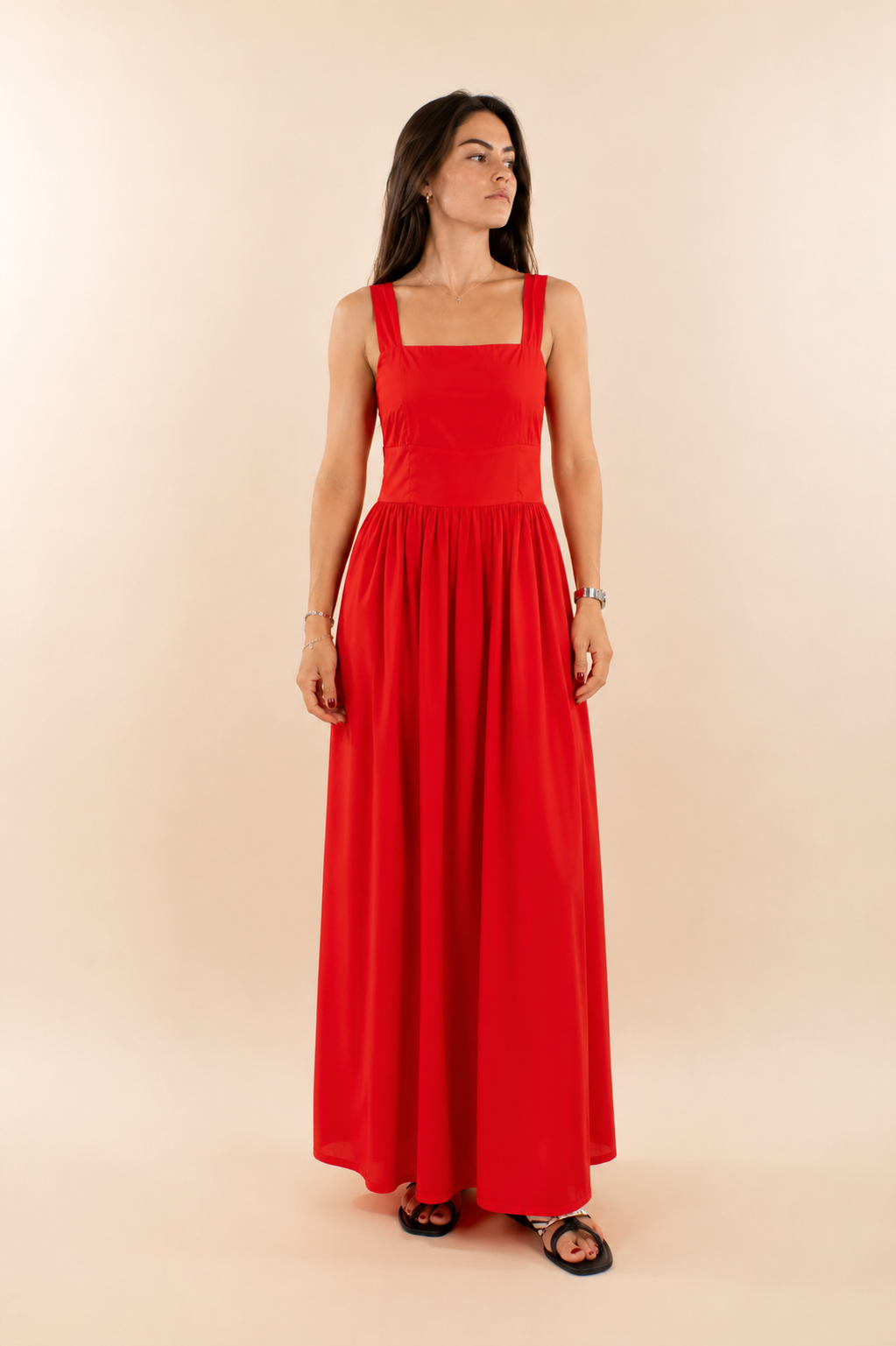 Robe Fiorella rouge