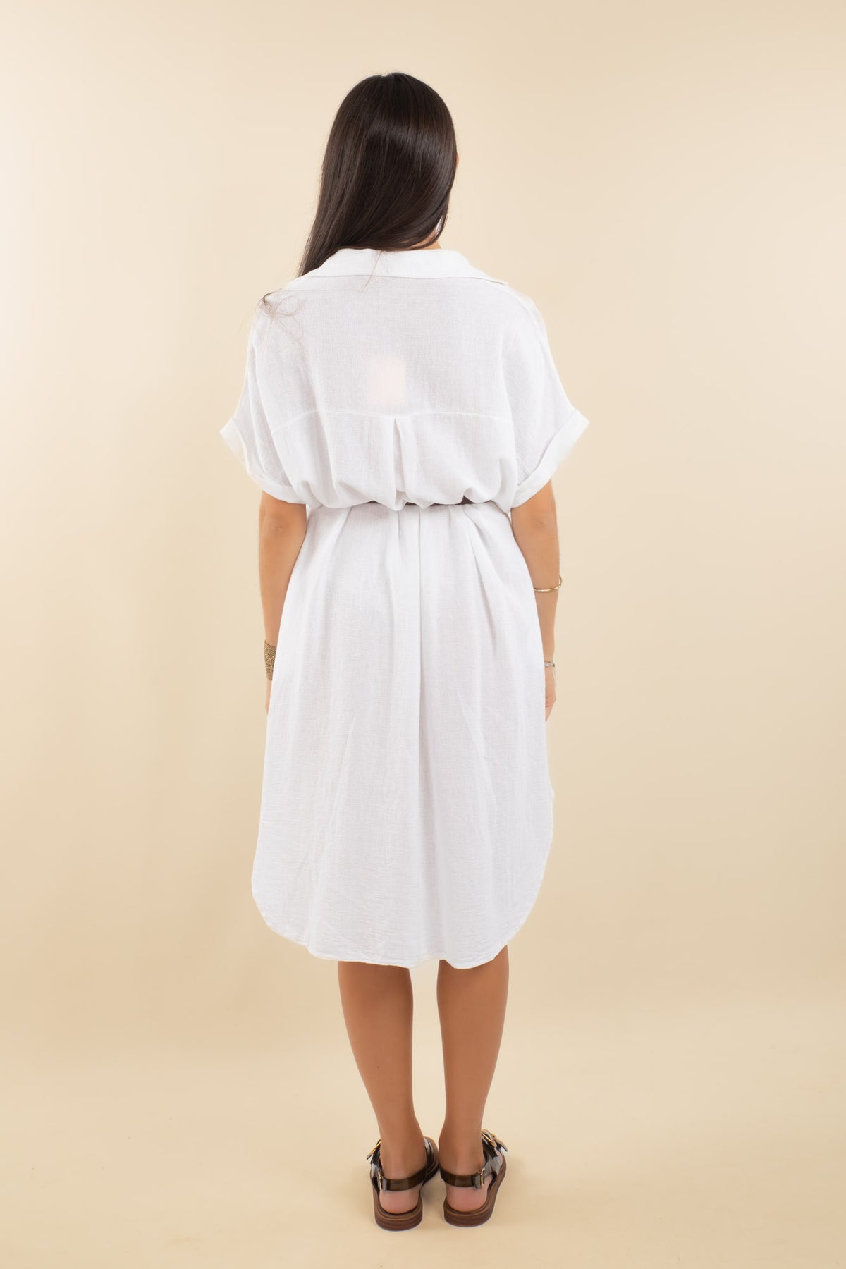 Robe blanche Capri