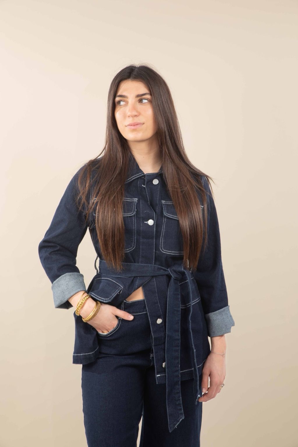 Veste Denim Zaia