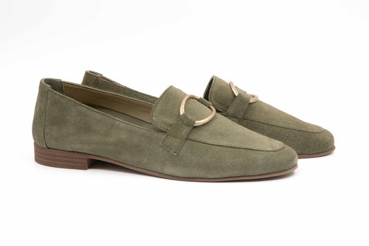 Mocassin kaki Estrebay Coco&abricot