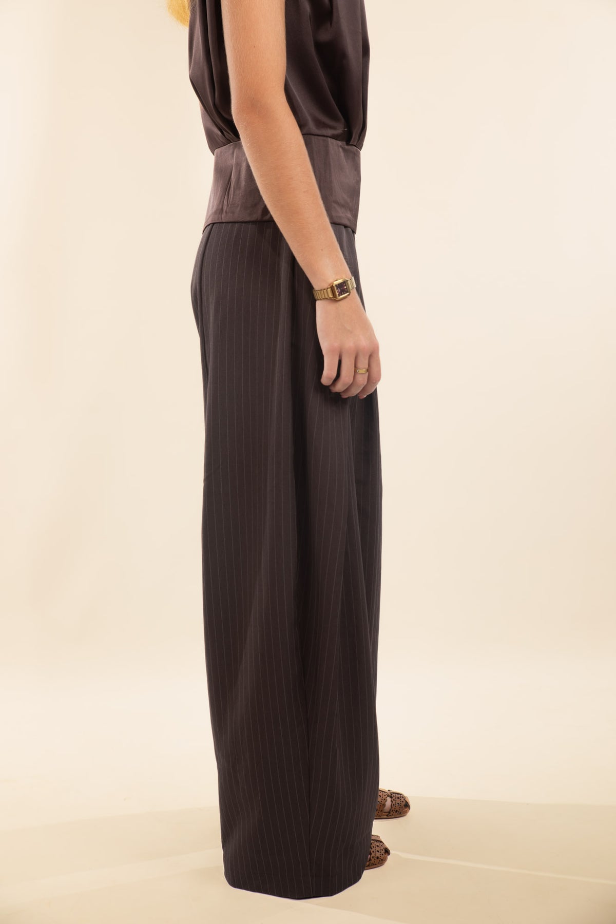 Pantalon chocolat Golden